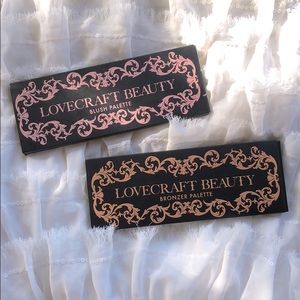 Lovecraft Beauty | Blush and Bronzer Palettes